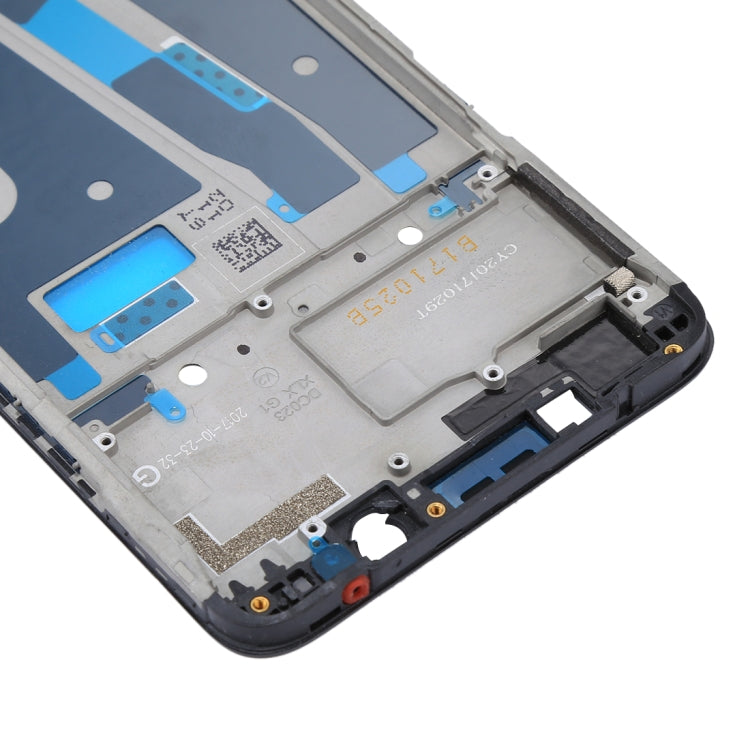 For OPPO A73 / F5 Front Housing LCD Frame Bezel Plate  (Black) - Frame Bezel Plate by PMC TechLife | Online Shopping South Africa | PMC TechLife