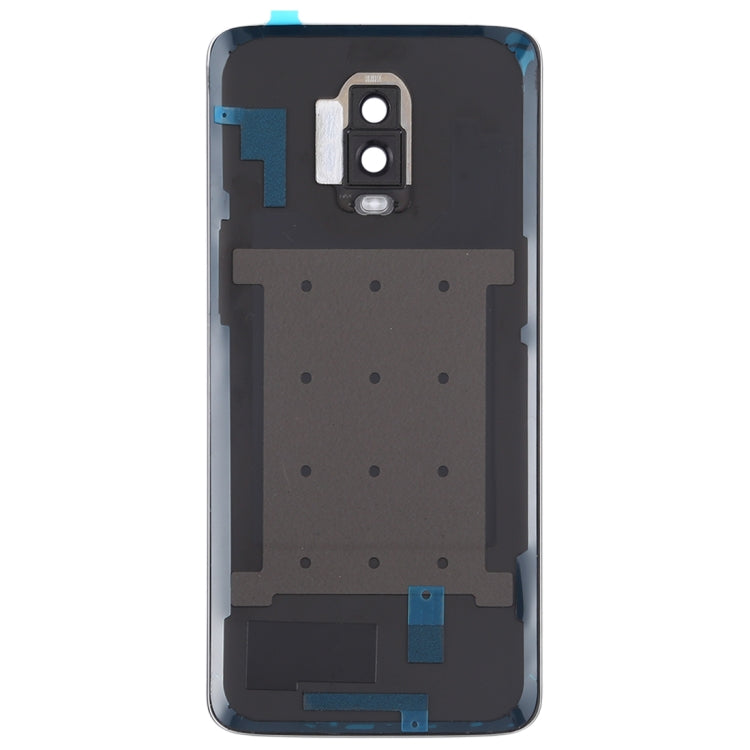 For OnePlus 6T Original Battery Back Cover with Camera Lens (Frosted Black ) - Back Cover by PMC TechLife | Online Shopping South Africa | PMC TechLife