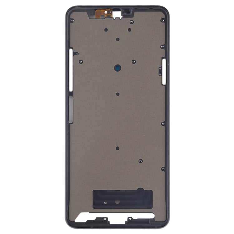 Front Housing LCD Frame Bezel Plate for LG G7 ThinQ / G710 (Black) - For LG by PMC Jewellery | Online Shopping South Africa | PMC Jewellery