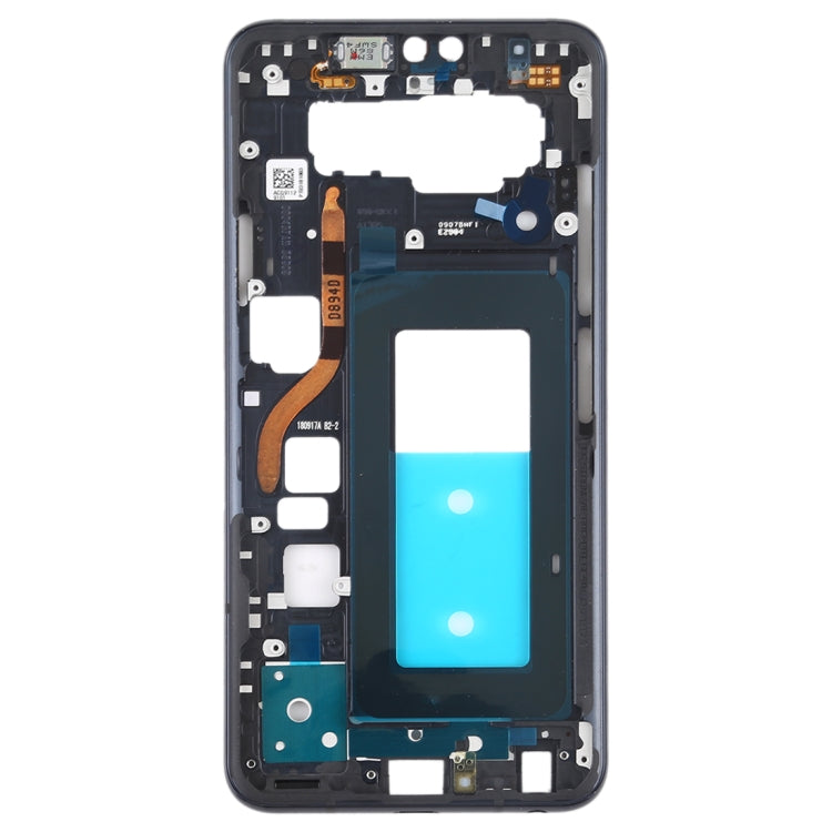 Front Housing LCD Frame Bezel Plate for LG V40 ThinQ (Black) - For LG by PMC TechLife | Online Shopping South Africa | PMC TechLife