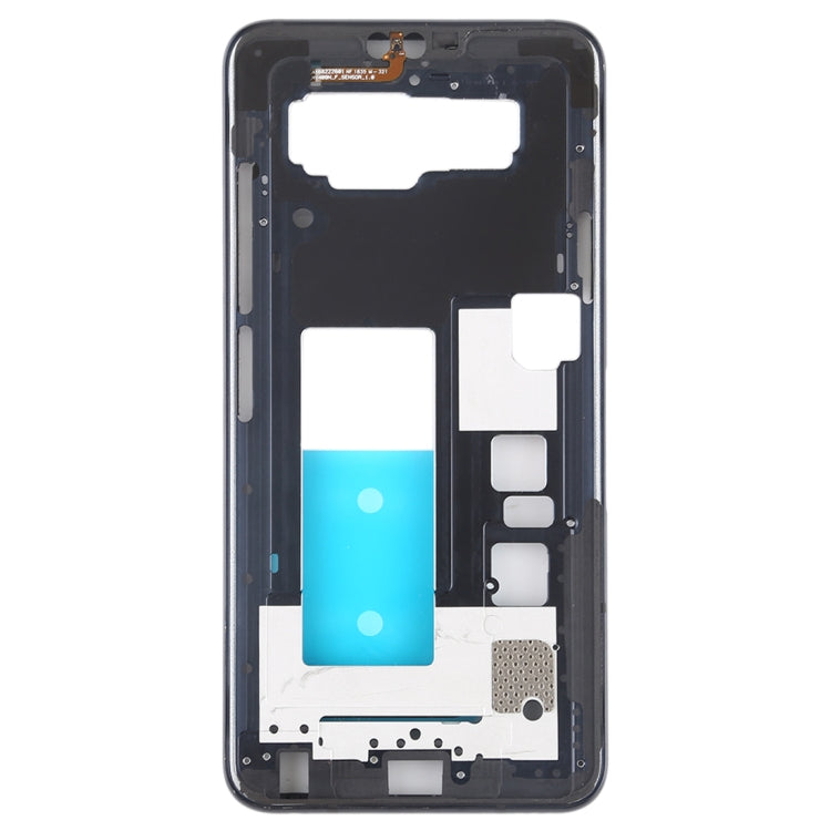 Front Housing LCD Frame Bezel Plate for LG V40 ThinQ (Black) - For LG by PMC TechLife | Online Shopping South Africa | PMC TechLife
