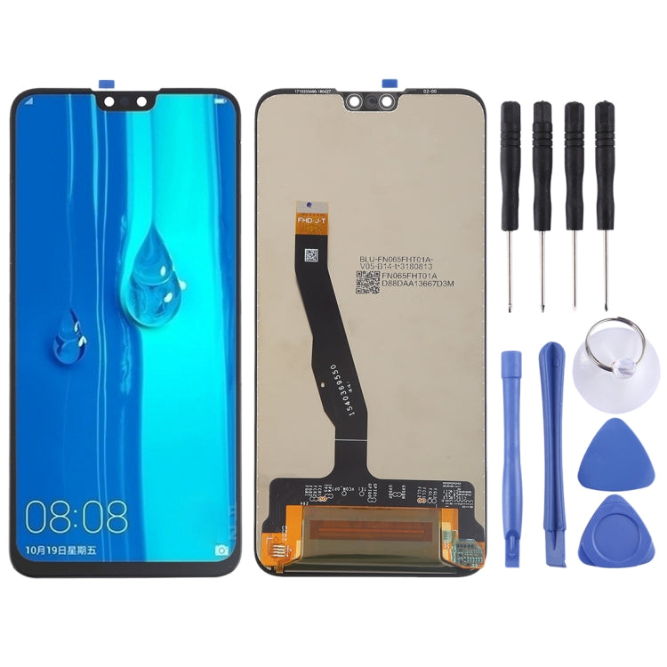OEM LCD Screen for Huawei Enjoy 9 Plus / Y9 (2019) with Digitizer Full Assembly(Black) - free shipping - PMC TechLife - Order now!