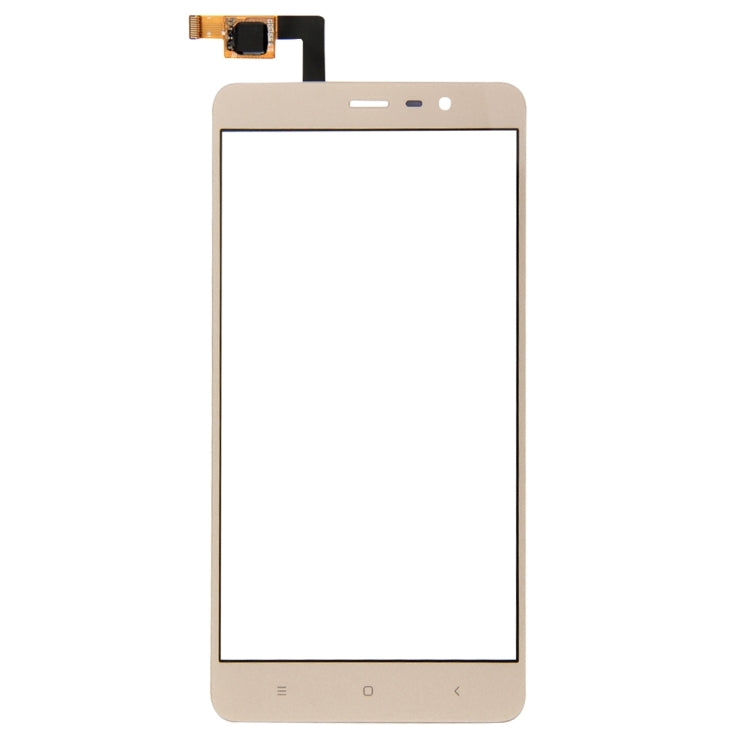 For Xiaomi Redmi Note 3 Touch Panel(Gold) - Touch Panel by PMC Jewellery | Online Shopping South Africa | PMC Jewellery