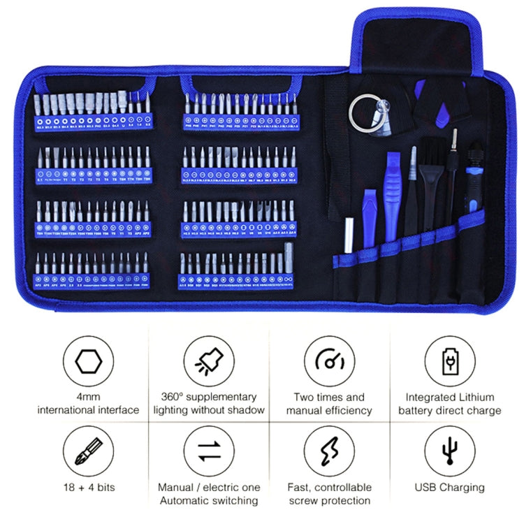126 in 1 Kaisi K-9126 Magnetic Screwdriver Set Precision Screwdriver Tool Kit Repair Hand Tool - Screwdriver Set by Kaisi | Online Shopping South Africa | PMC Jewellery