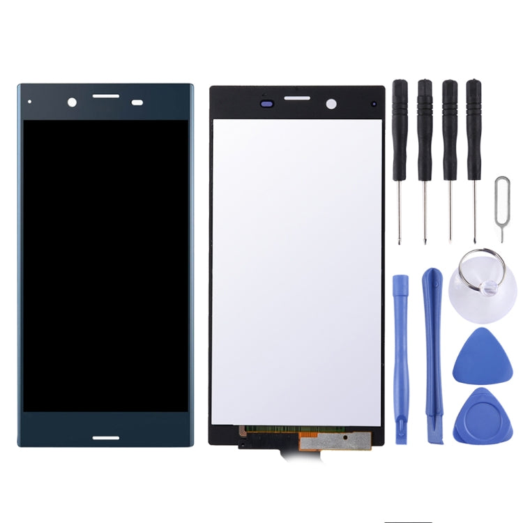 Original LCD Screen + Original Touch Panel for Sony Xperia XZ(Dark Blue) - LCD Screen by PMC Jewellery | Online Shopping South Africa | PMC Jewellery