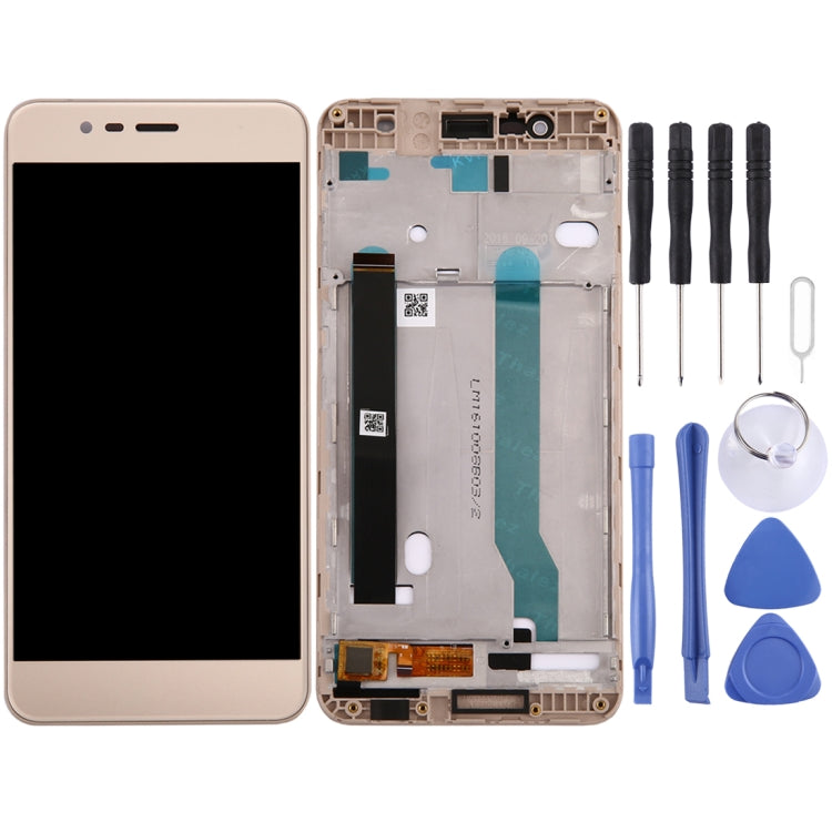 OEM LCD Screen for Asus ZenFone 3 Max / ZC520TL / X008D Digitizer Full Assembly with Frame���Gold) - free shipping - PMC TechLife - Order now!