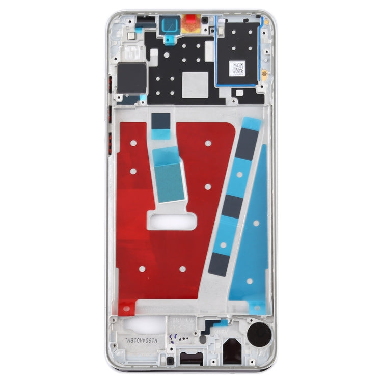 Front Housing LCD Frame Bezel Plate for Huawei P30 Lite (48MP)(White) - Full Housing Cover by PMC TechLife | Online Shopping South Africa | PMC TechLife