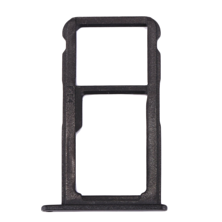 For Huawei Honor 8 Lite / P8 Lite 2017 SIM Card Tray & SIM / Micro SD Card Tray(Black) - Card Socket by PMC TechLife | Online Shopping South Africa | PMC TechLife | Buy Now Pay Later Mobicred