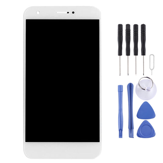 OEM LCD Screen for ZTE Blade A512 with Digitizer Full Assembly (White) - For ZTE by PMC Jewellery | Online Shopping South Africa | PMC Jewellery
