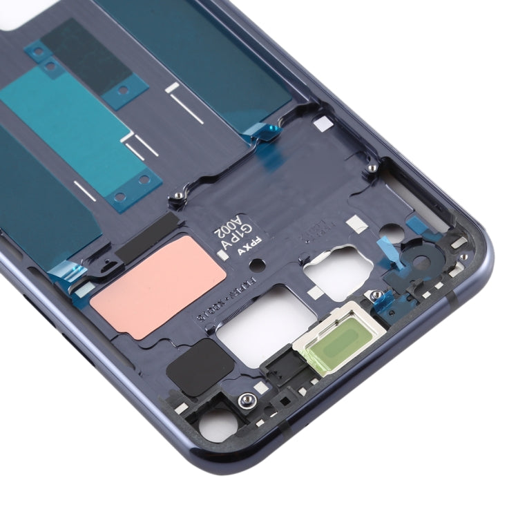 Front Housing LCD Frame Bezel Plate for LG Q70 (Black) - For LG by PMC TechLife | Online Shopping South Africa | PMC TechLife