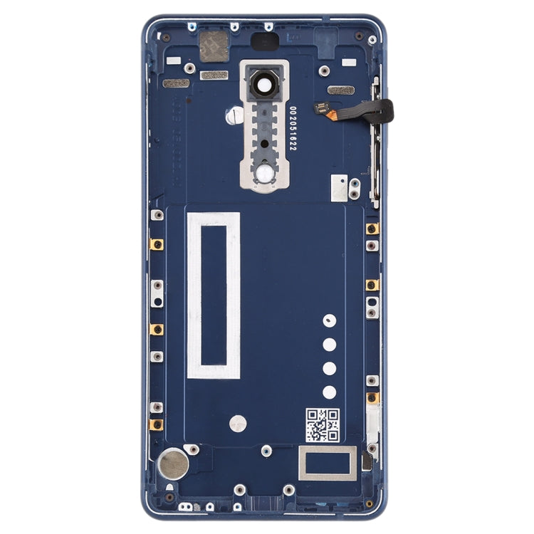 Battery Back Cover with Camera Lens & Side Keys for Nokia 5(Blue) - Back Cover by PMC Jewellery | Online Shopping South Africa | PMC Jewellery