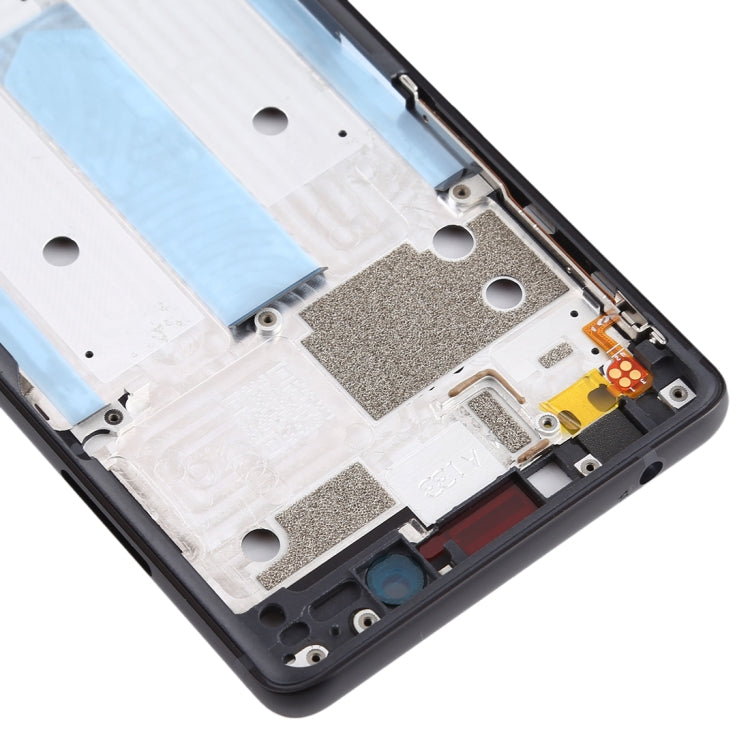 Front Housing LCD Frame Bezel Plate for Nokia 7 TA-1041 (Black) - Full Housing Cover by PMC TechLife | Online Shopping South Africa | PMC TechLife