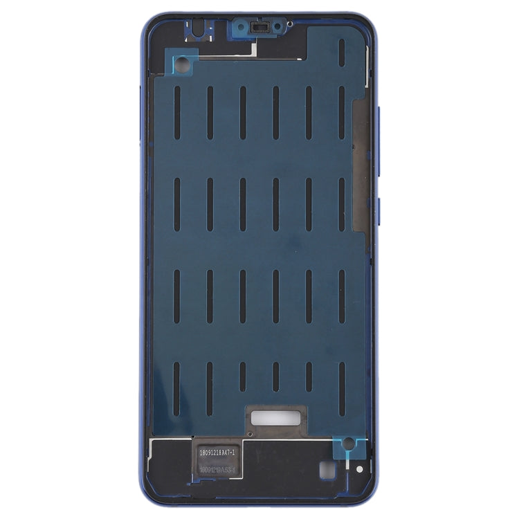 Middle Frame Bezel with Side Keys for Xiaomi Mi 8 Lite (Blue) - Frame Bezel Plate by PMC TechLife | Online Shopping South Africa | PMC TechLife