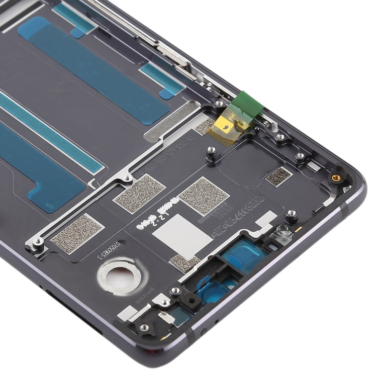 Middle Frame Bezel with Side Keys for Xiaomi Mi 8 SE (Black) - Frame Bezel Plate by PMC TechLife | Online Shopping South Africa | PMC TechLife