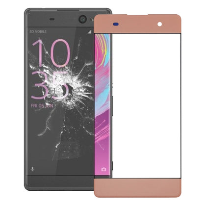 Front Screen Outer Glass Lens for Sony Xperia XA (Rose Gold) - Touch Panel by PMC Jewellery | Online Shopping South Africa | PMC Jewellery