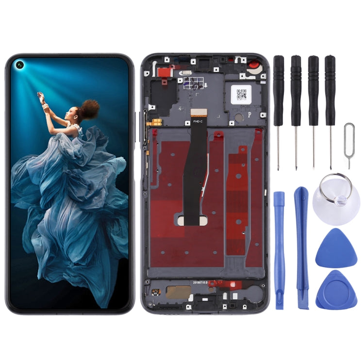 OEM LCD Screen for Huawei Honor 20 Digitizer Full Assembly with Frame(Black) - free shipping - PMC TechLife - Order now!