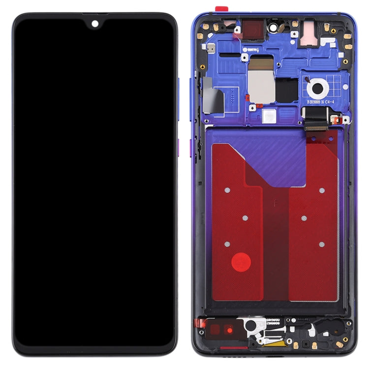 Original OLED LCD Screen for Huawei Mate 20 Digitizer Full Assembly with Frame(Blue) - LCD Screen by PMC TechLife | Online Shopping South Africa | PMC TechLife