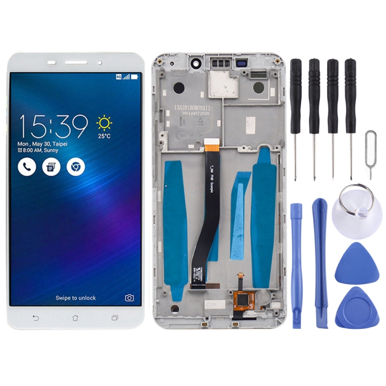 OEM LCD Screen for Asus ZenFone 3 Laser ZC551KL Z01BD Digitizer Full Assembly with Frame���White) - free shipping - PMC TechLife - Order now!
