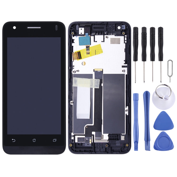 OEM LCD Screen for Asus Zenfone C ZC451CG Z007 Digitizer Full Assembly with Frame���Black) - free shipping - PMC TechLife - Order now!