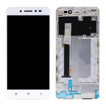 OEM LCD Screen for Lenovo S90 S90-T S90-U S90-A Digitizer Full Assembly with Frame (White) - LCD Screen by PMC Jewellery | Online Shopping South Africa | PMC Jewellery