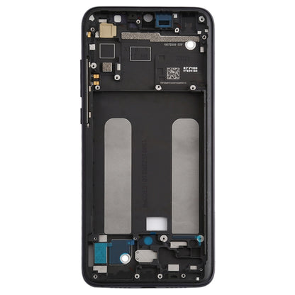 Front Housing LCD Frame Bezel Plate for Xiaomi Mi CC9 / 9 Lite(Black) - Frame Bezel Plate by PMC Jewellery | Online Shopping South Africa | PMC Jewellery