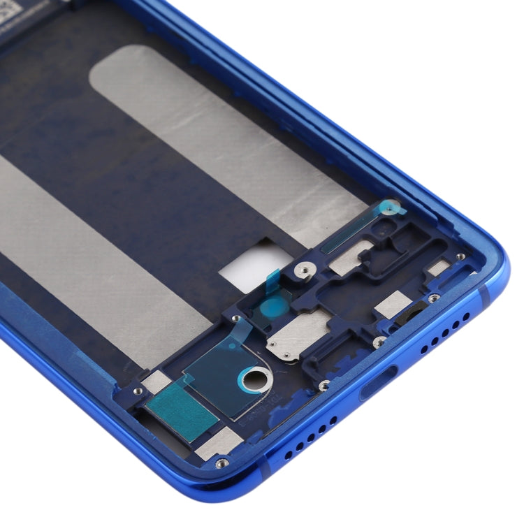Front Housing LCD Frame Bezel Plate for Xiaomi Mi CC9 / 9 Lite(Blue) - Frame Bezel Plate by PMC Jewellery | Online Shopping South Africa | PMC Jewellery