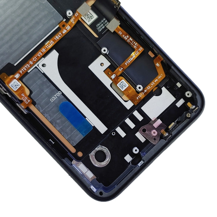 Original LCD Screen for Google Pixel 4 Digitizer Full Assembly with Frame (Black) - free shipping - PMC TechLife - Order now!