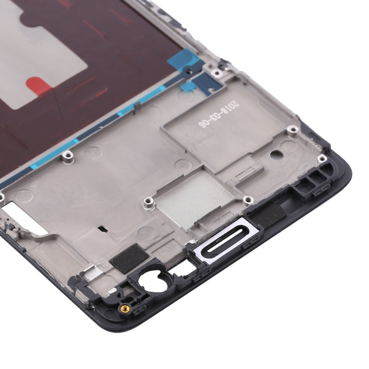 For OnePlus 3 / 3T / A3003 / A3000 / A3100 Front Housing LCD Frame Bezel Plate (Black) - Frame Bezel Plate by PMC TechLife | Online Shopping South Africa | PMC TechLife