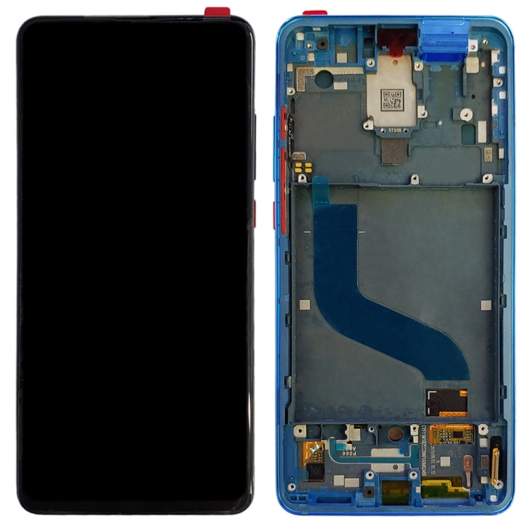 OLED LCD Screen for Xiaomi Redmi K20 / Redmi K20 Pro / 9T Pro Digitizer Full Assembly with Frame(Blue) - free shipping - PMC TechLife - Order now!