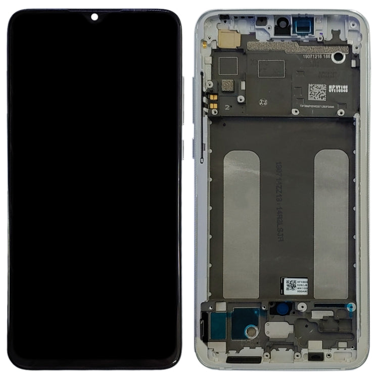 Original LCD Screen for Xiaomi Mi CC9 Digitizer Full Assembly with Frame(Silver) - free shipping - PMC TechLife - Order now!