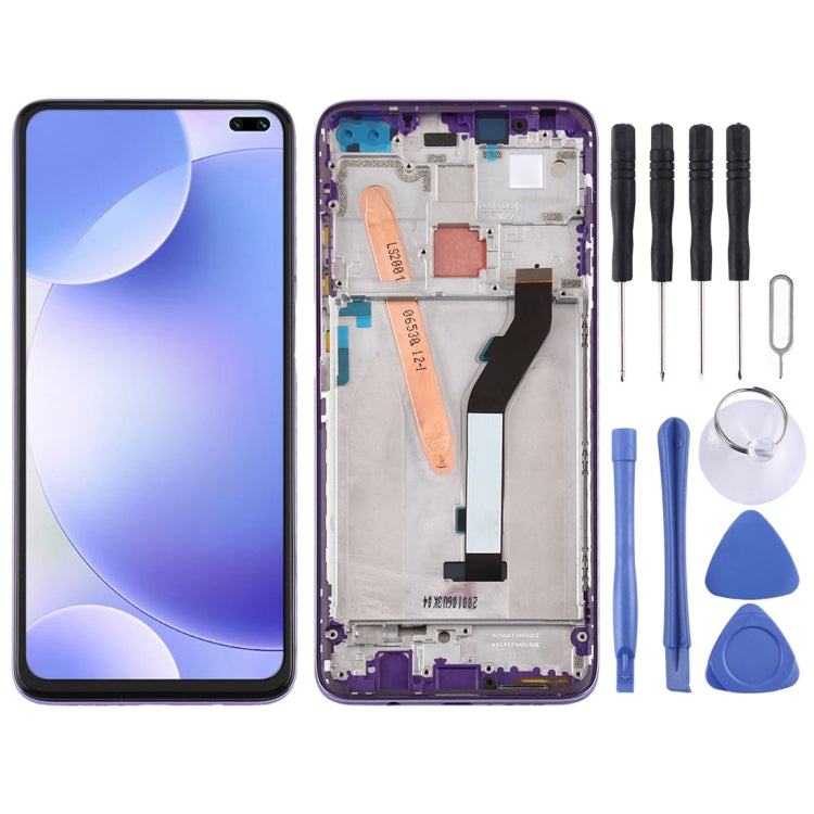 Original LCD Screen for Xiaomi Redmi K30 5G Digitizer Full Assembly with Frame(Purple) - free shipping - PMC TechLife - Order now!