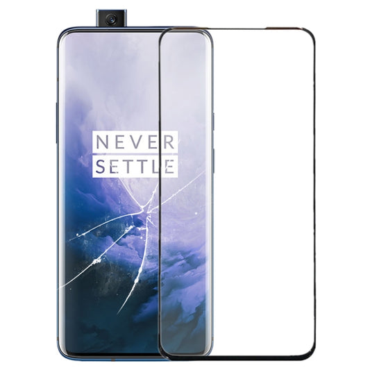 For OnePlus 7 Pro/7T Pro Original Front Screen Outer Glass Lens (Black) - LCD Related Parts by PMC Jewellery | Online Shopping South Africa | PMC Jewellery
