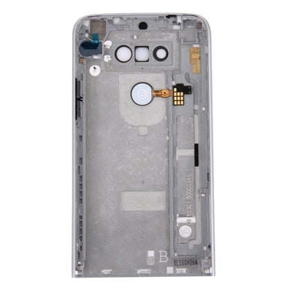 Metal Back Cover with Back Camera Lens & Fingerprint Button for LG G5(Silver) - For LG by PMC Jewellery | Online Shopping South Africa | PMC Jewellery