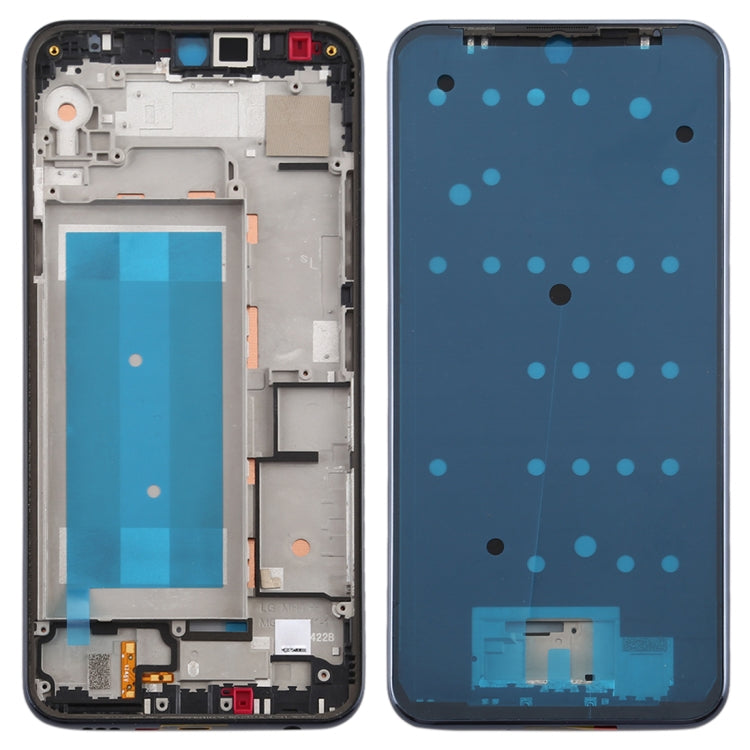 Front Housing LCD Frame Bezel Plate for LG K50 / K12 MAX / LMX520BMW / LMX520EMW(Double SIM Version) (Black) - For LG by PMC TechLife | Online Shopping South Africa | PMC TechLife