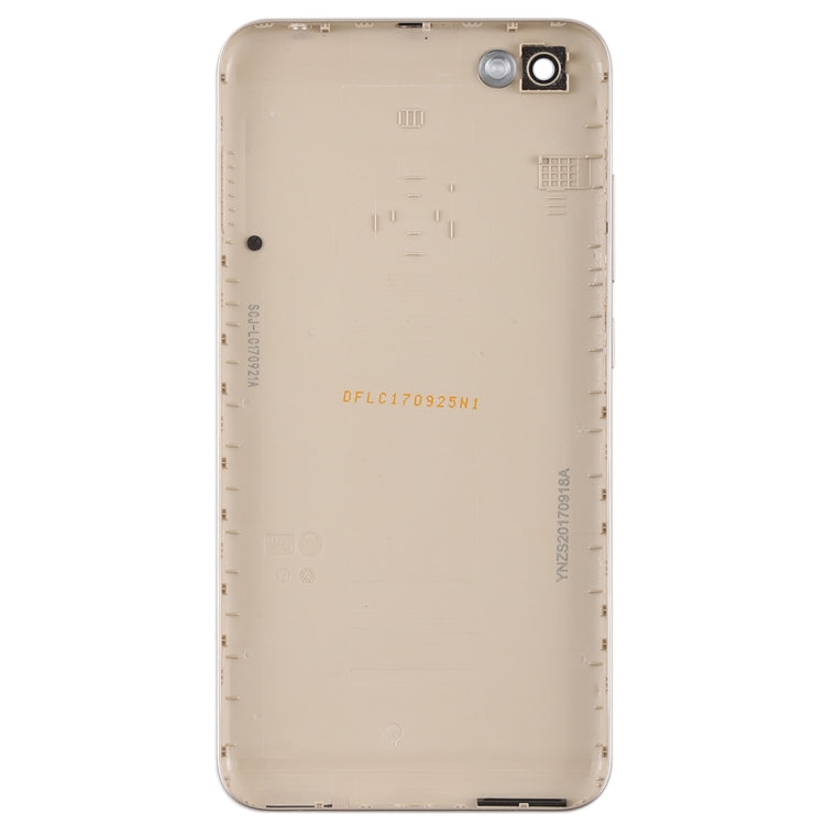 Back Cover with Camera Lens & Side Keys for Xiaomi Redmi Note 5A(Gold) - free shipping - PMC TechLife - Order now!