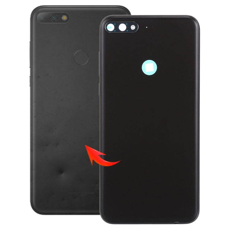 Back Cover with Side Keys for Huawei Enjoy 8(Black) - Back Cover by PMC TechLife | Online Shopping South Africa | PMC TechLife