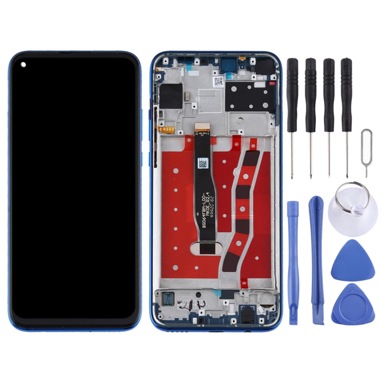 OEM LCD Screen for Huawei Nova 5i Digitizer Full Assembly with Frame(Blue) - free shipping - PMC TechLife - Order now!