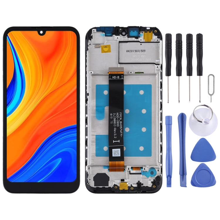 OEM LCD Screen for Huawei Y5 (2019) Digitizer Full Assembly with Frame(Black) - LCD Screen by PMC TechLife | Online Shopping South Africa | PMC TechLife