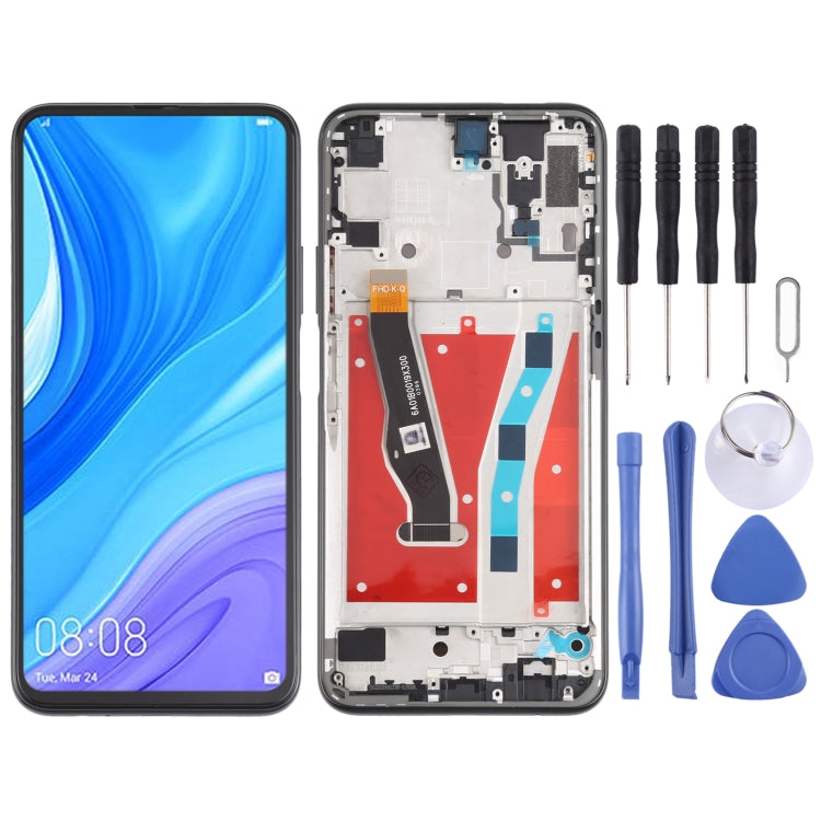 OEM LCD Screen for Huawei P smart Pro 2019 Digitizer Full Assembly with Frame(Black) - free shipping - PMC TechLife - Order now!