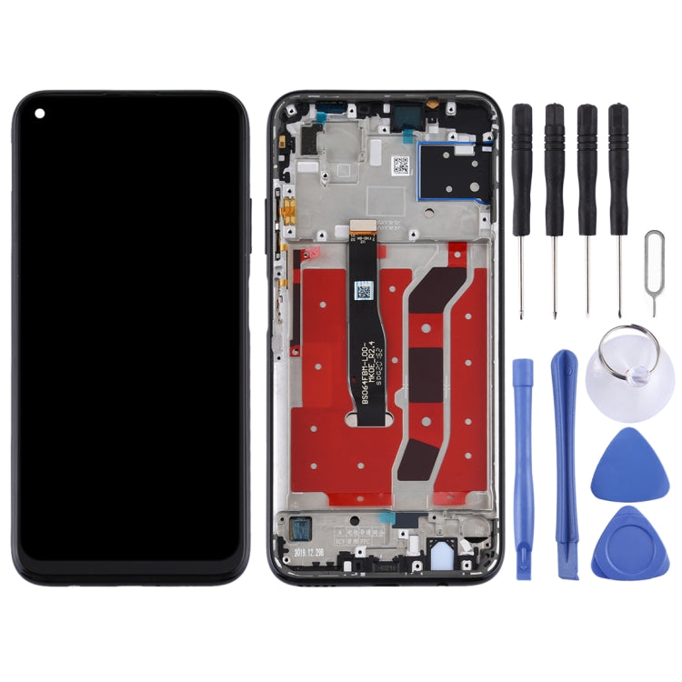 OEM LCD Screen for Huawei Nova 6 SE Digitizer Full Assembly with Frame(Black) - free shipping - PMC TechLife - Order now!