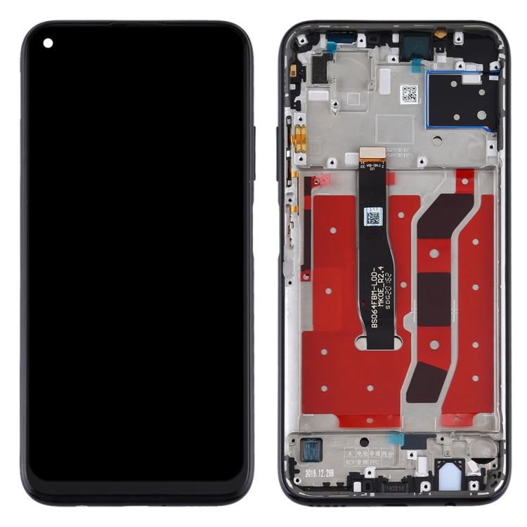 OEM LCD Screen for Huawei Nova 6 SE Digitizer Full Assembly with Frame(Black) - free shipping - PMC TechLife - Order now!