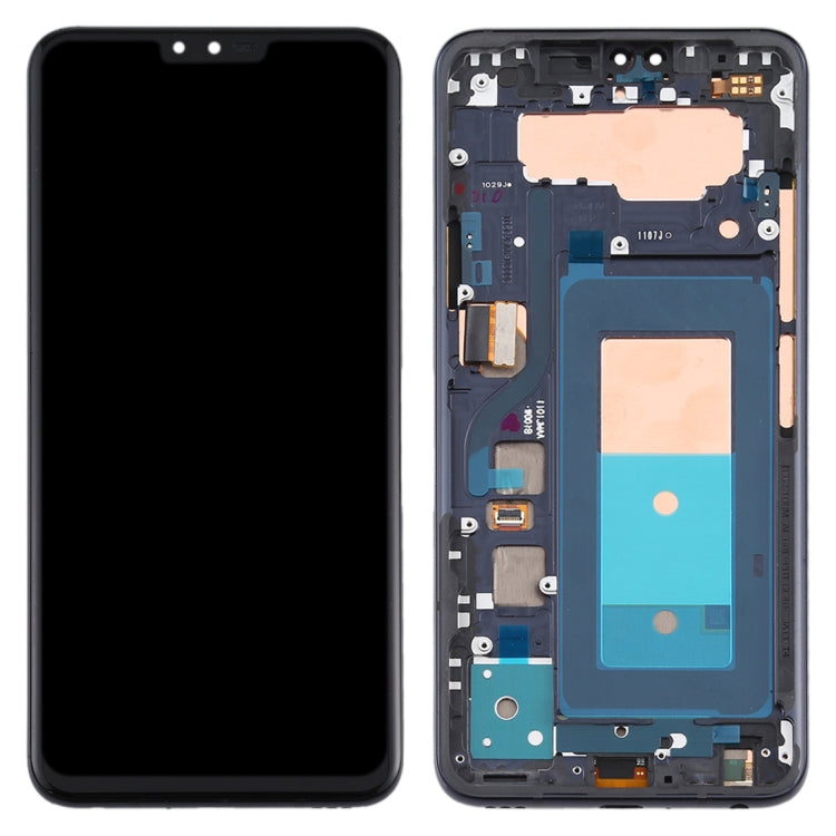 Original LCD Screen for LG V40 ThinQ Digitizer Full Assembly with Frame(Black) - free shipping - PMC TechLife - Order now!