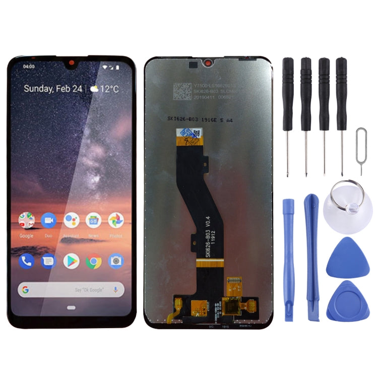 TFT LCD Screen for Nokia 3.2 with Digitizer Full Assembly (Black) - free shipping - PMC TechLife - Order now!