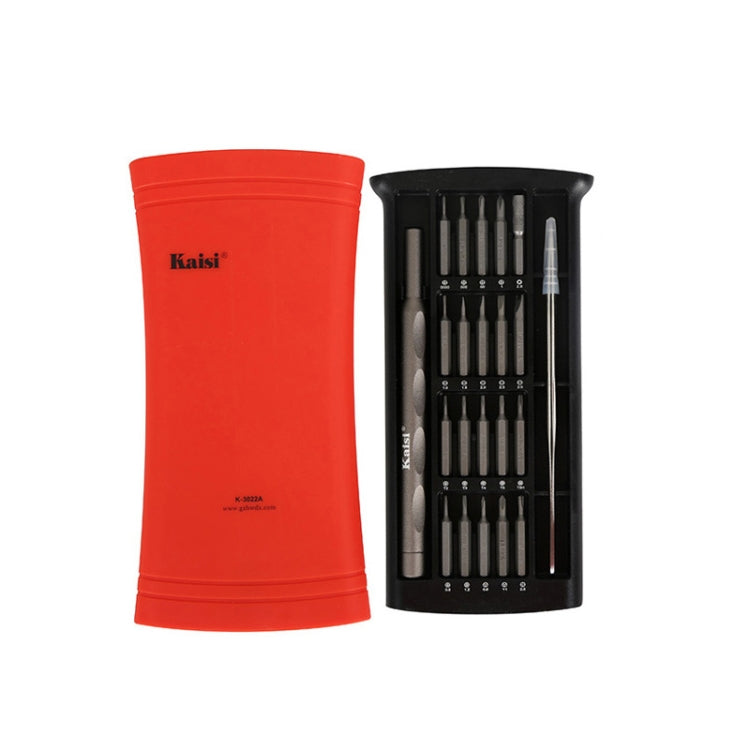 Kaisi K-3022A 22 in1 High Precision Screwdriver Set Magnetic Screwdriver Bits - Screwdriver Set by Kaisi | Online Shopping South Africa | PMC TechLife | Buy Now Pay Later Mobicred
