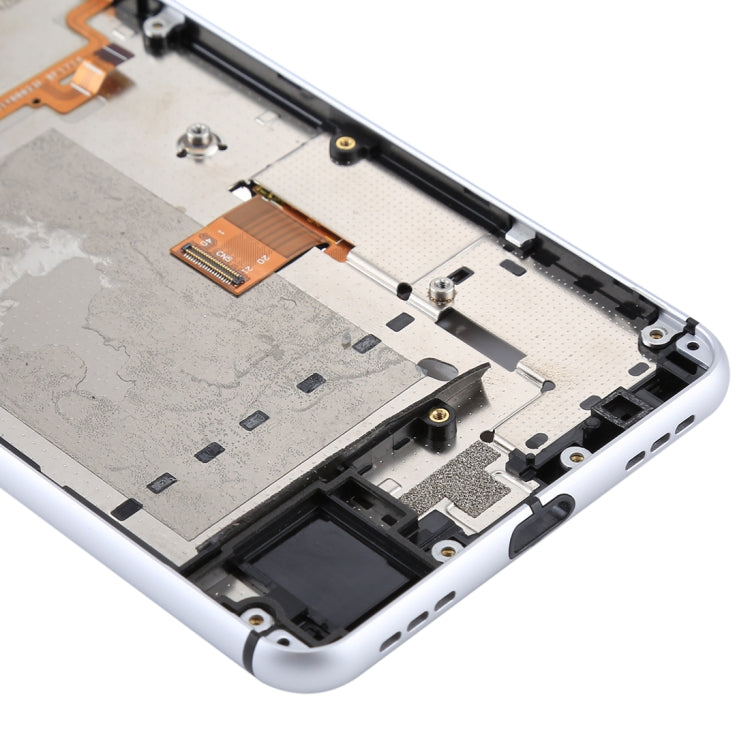 OEM LCD Screen for BlackBerry Keyone Digitizer Full Assembly with Frame(Silver) - free shipping - PMC TechLife - Order now!