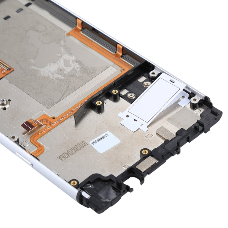 OEM LCD Screen for BlackBerry Keyone Digitizer Full Assembly with Frame(Silver) - free shipping - PMC TechLife - Order now!