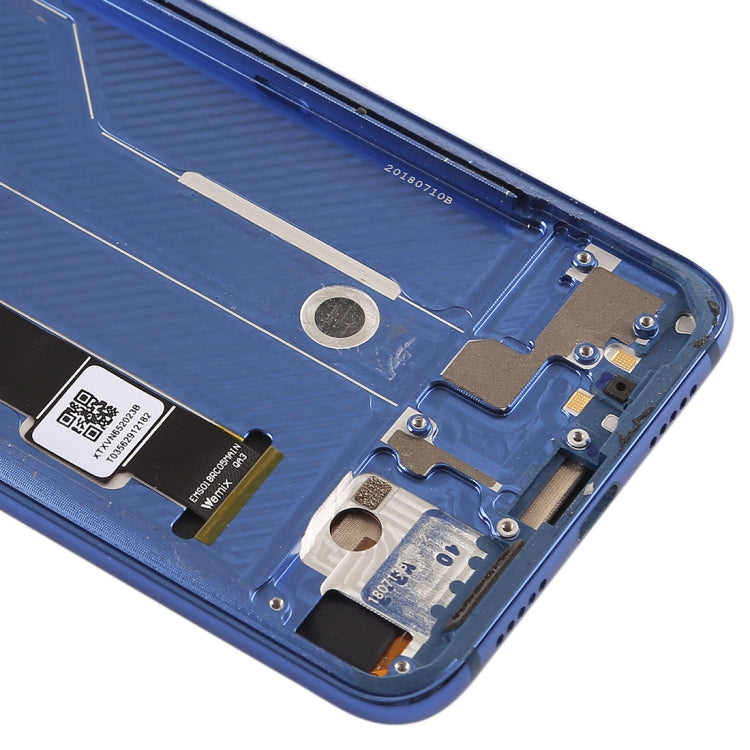 LCD Screen and Digitizer Full Assembly with Frame & Side Keys for Xiaomi Mi 8(Blue) - free shipping - PMC TechLife - Order now!