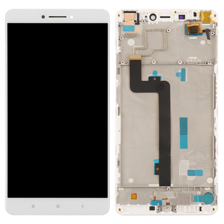 TFT LCD Screen for Xiaomi Mi Max Digitizer Full Assembly with Frame(White) - free shipping - PMC TechLife - Order now!