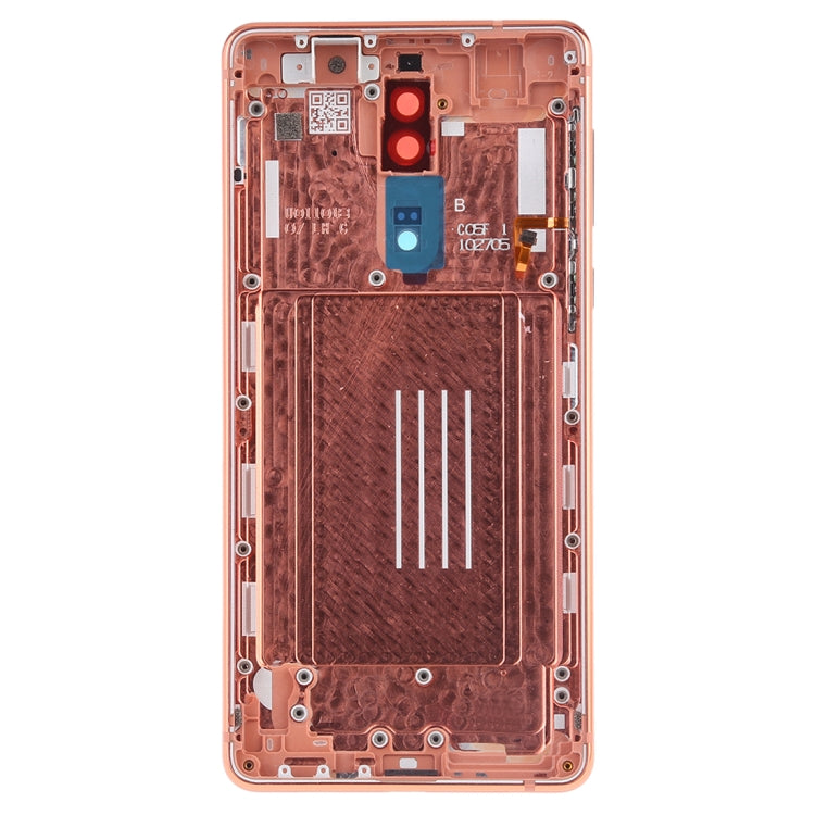 Battery Back Cover with Camera Lens & Side Keys for Nokia 8(Orange) - Back Cover by PMC TechLife | Online Shopping South Africa | PMC TechLife