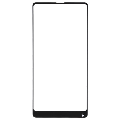 Front Screen Outer Glass Lens for Xiaomi Mi Mix2(Black) - LCD Related Parts by PMC Jewellery | Online Shopping South Africa | PMC Jewellery